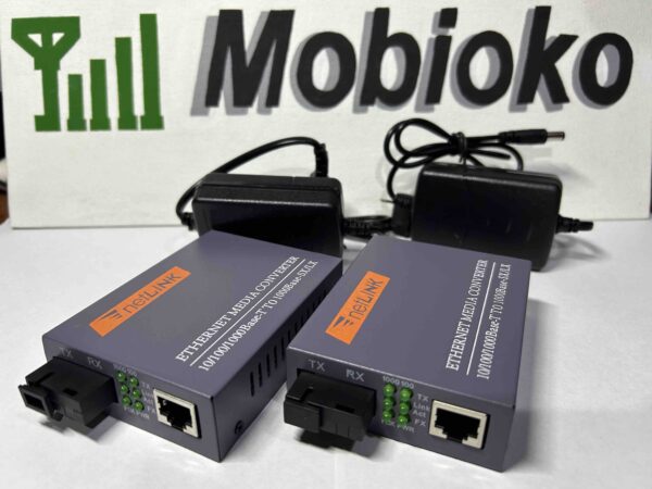 Оптоволоконний Ethernet медіаконвертер WDM SC (10/100/1000 Мбіт/с, Single-Mode, 3-25 км)
