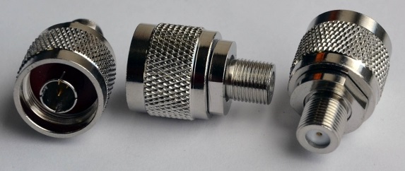 Переходник антенный N-type male – F female
